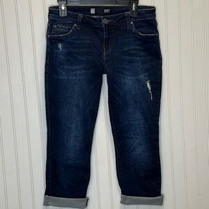 Kut from the Kloth Catherine Boyfriend Crop Size 4